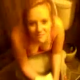 A brief and small video featuring a pretty blonde girl pooping on the toilet. No audible pooping sounds over the dialogue.